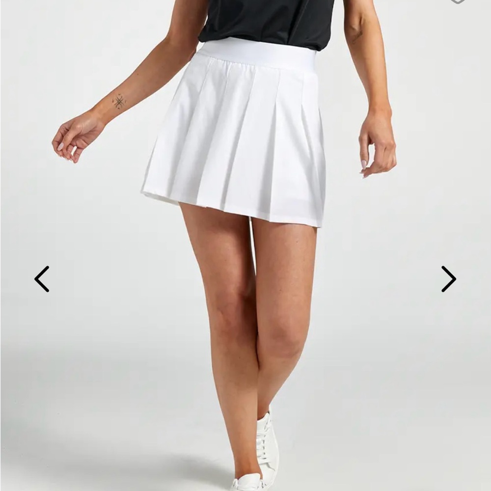 BYLT NWT Rally Skirt White XS